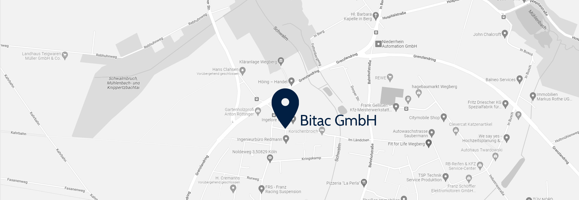 Bitac Kontakt Map